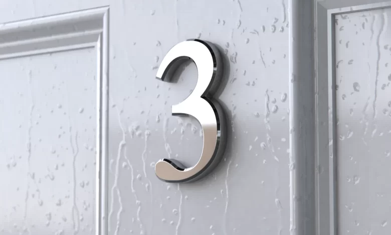 House Number Signs