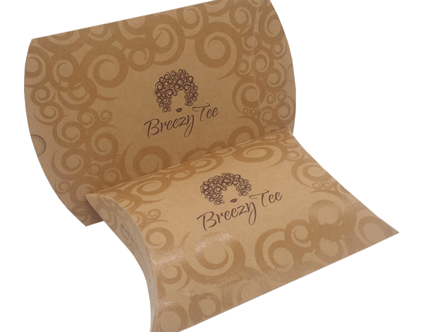 Kraft Pillow Boxes