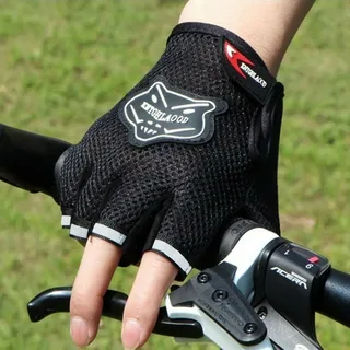 Kids Fingerless Cycling Gloves