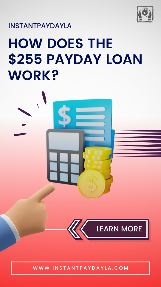 How Does The $255 Payday Loan Work