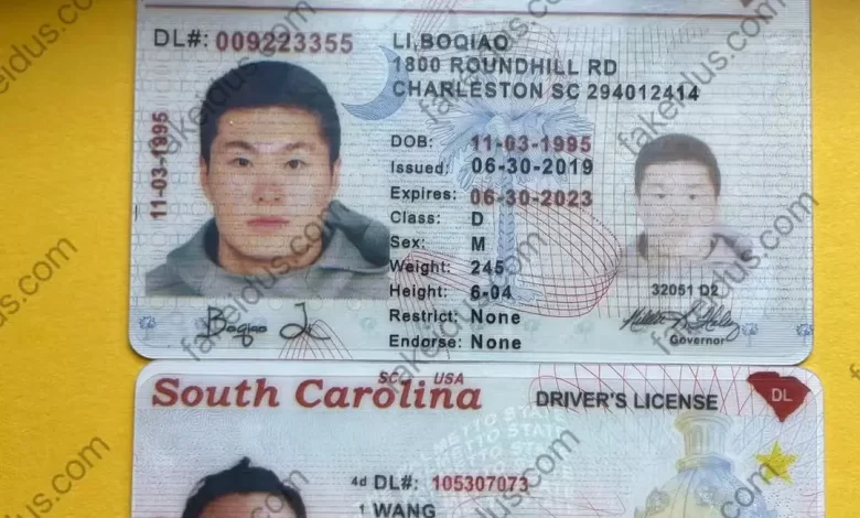 South Carolina Fake ID