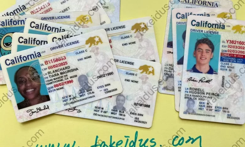 California fake id