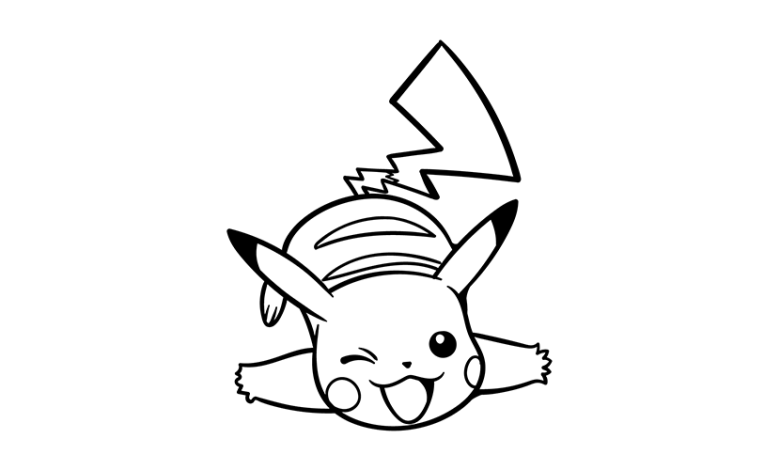 Pikachu Coloring page