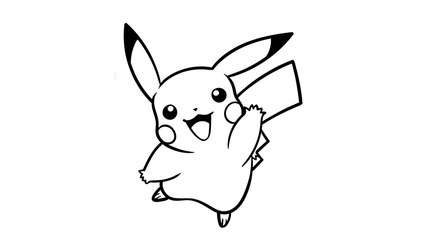 Pikachu Coloring page