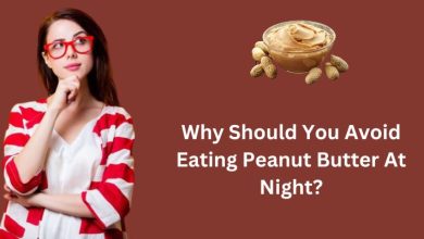 Why should you avoid eating peanut butter at night