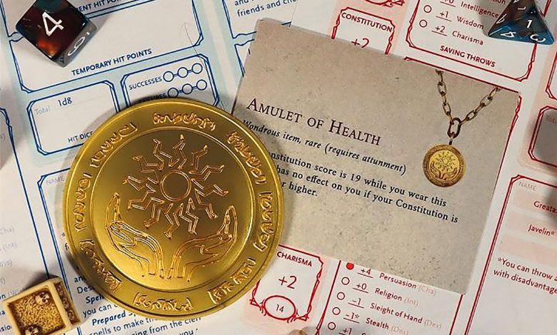 One such magical item is the Amulet of Health 5e, a valuable and sought-after item that enhances a character's ability to endure